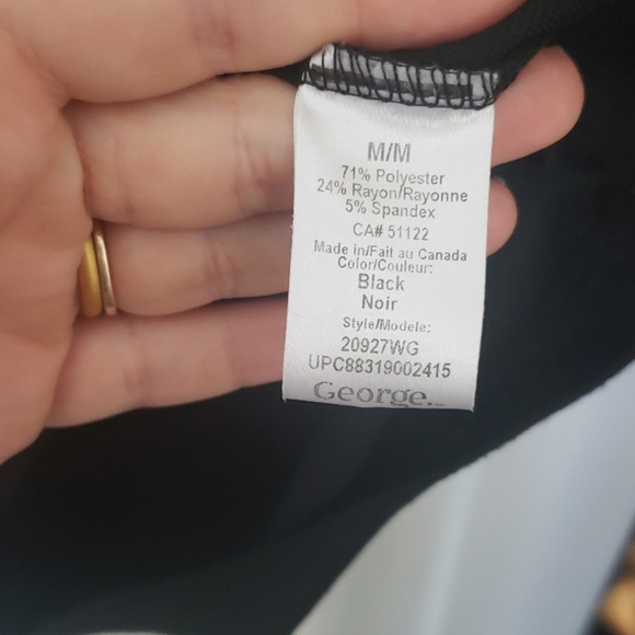 Black Midi Dress - Picture 3 of 4